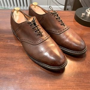 Vintage, Restored Allen Edmond Derby Shoes